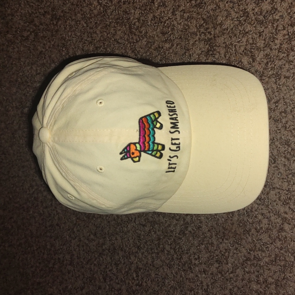 Let’s Get Smashed Bachelorette Party Piñata Embroidered Strapback Dad Hat